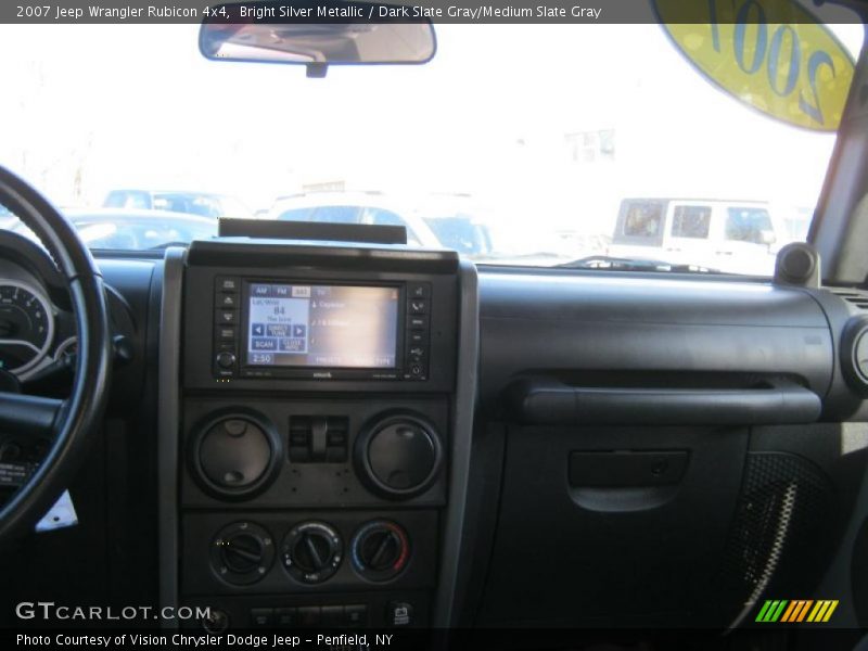 Bright Silver Metallic / Dark Slate Gray/Medium Slate Gray 2007 Jeep Wrangler Rubicon 4x4