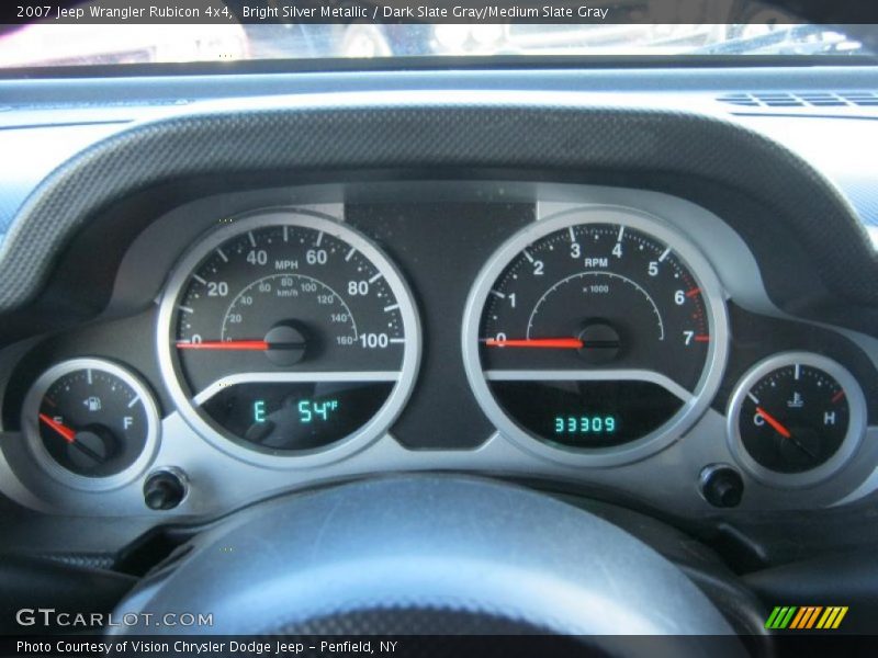  2007 Wrangler Rubicon 4x4 Rubicon 4x4 Gauges