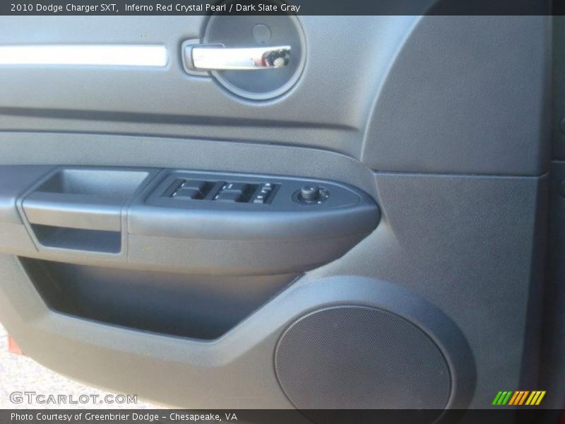 Inferno Red Crystal Pearl / Dark Slate Gray 2010 Dodge Charger SXT