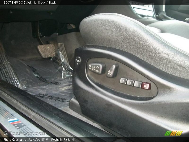Jet Black / Black 2007 BMW X3 3.0si