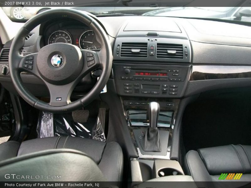 Jet Black / Black 2007 BMW X3 3.0si