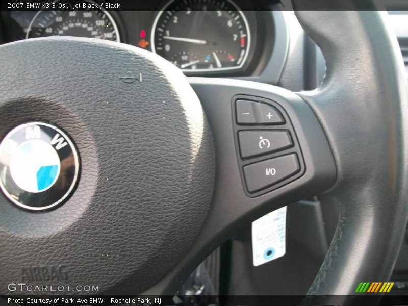 Jet Black / Black 2007 BMW X3 3.0si