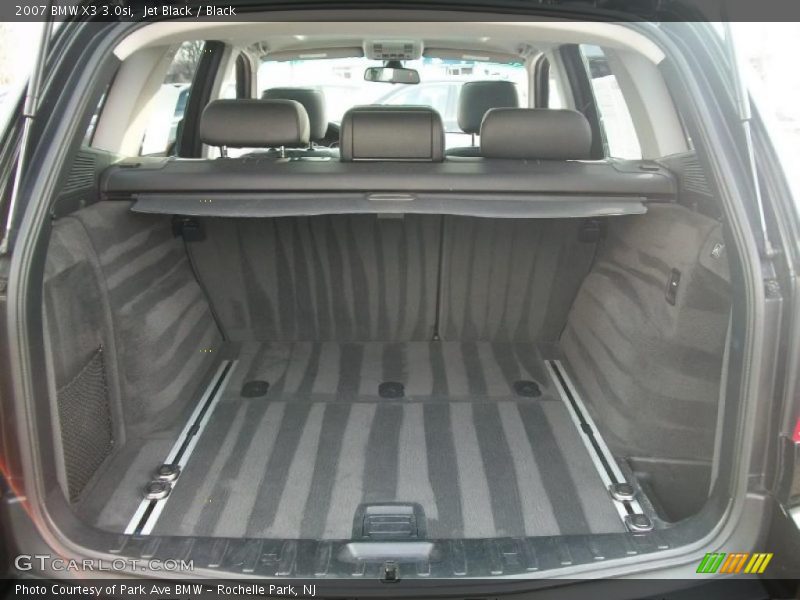 Jet Black / Black 2007 BMW X3 3.0si