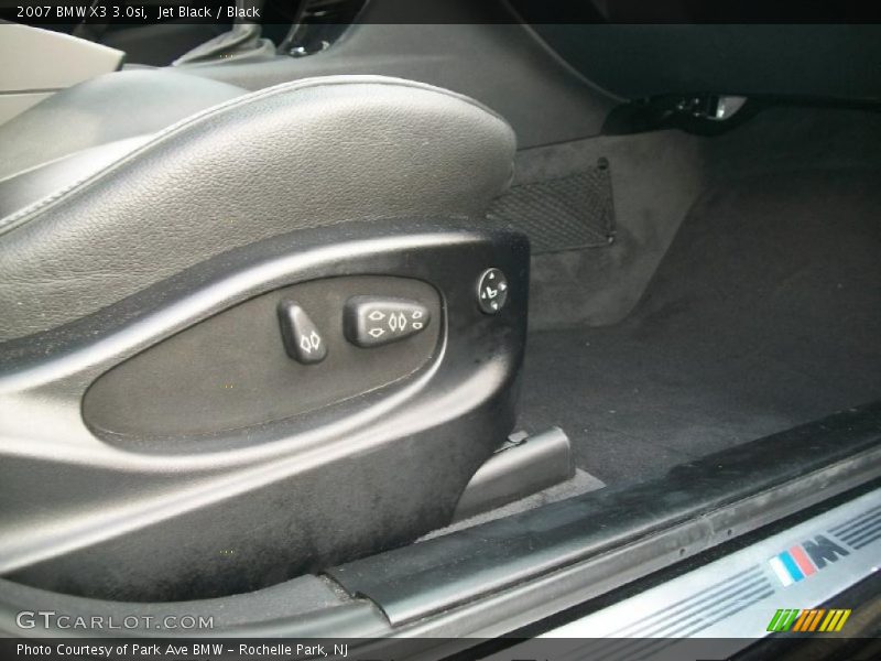 Jet Black / Black 2007 BMW X3 3.0si