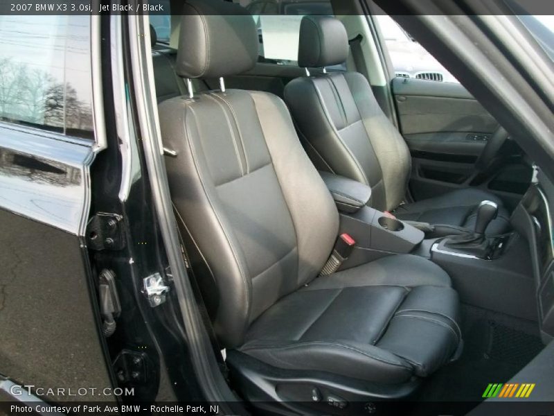 Jet Black / Black 2007 BMW X3 3.0si