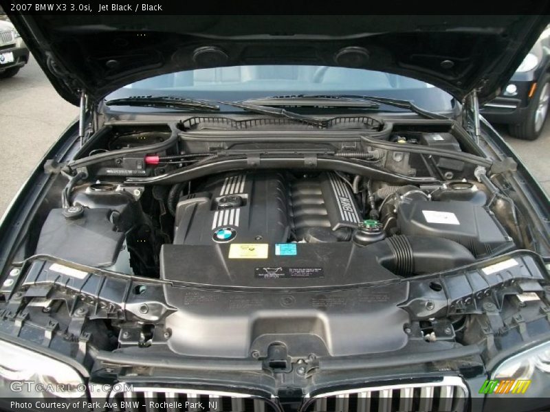 Jet Black / Black 2007 BMW X3 3.0si