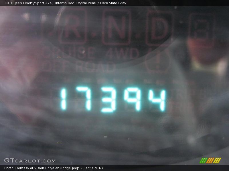 Inferno Red Crystal Pearl / Dark Slate Gray 2010 Jeep Liberty Sport 4x4