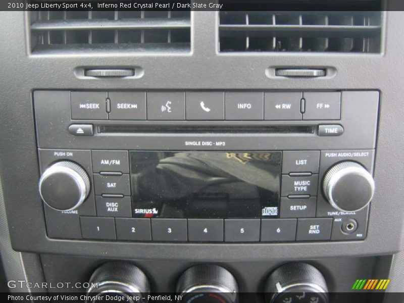 Inferno Red Crystal Pearl / Dark Slate Gray 2010 Jeep Liberty Sport 4x4