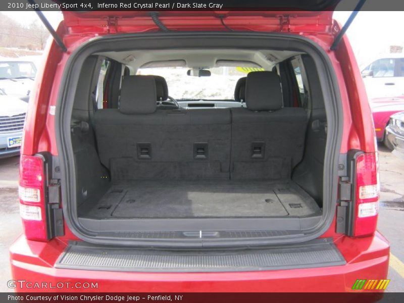 Inferno Red Crystal Pearl / Dark Slate Gray 2010 Jeep Liberty Sport 4x4