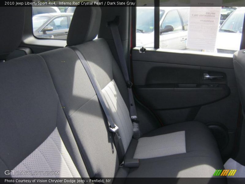 Inferno Red Crystal Pearl / Dark Slate Gray 2010 Jeep Liberty Sport 4x4