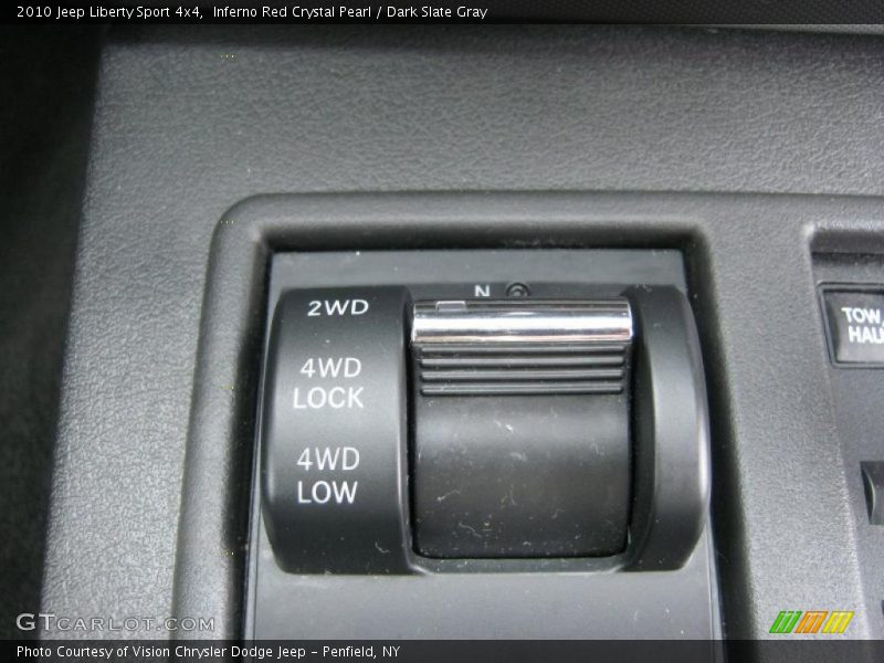 Inferno Red Crystal Pearl / Dark Slate Gray 2010 Jeep Liberty Sport 4x4