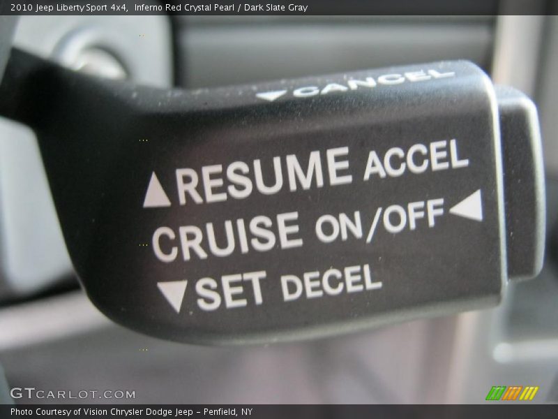 Inferno Red Crystal Pearl / Dark Slate Gray 2010 Jeep Liberty Sport 4x4