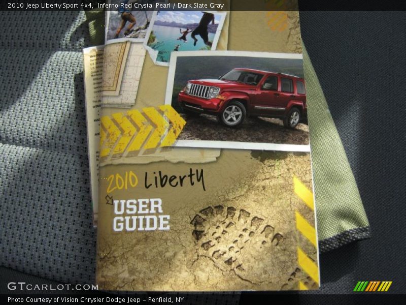 Inferno Red Crystal Pearl / Dark Slate Gray 2010 Jeep Liberty Sport 4x4