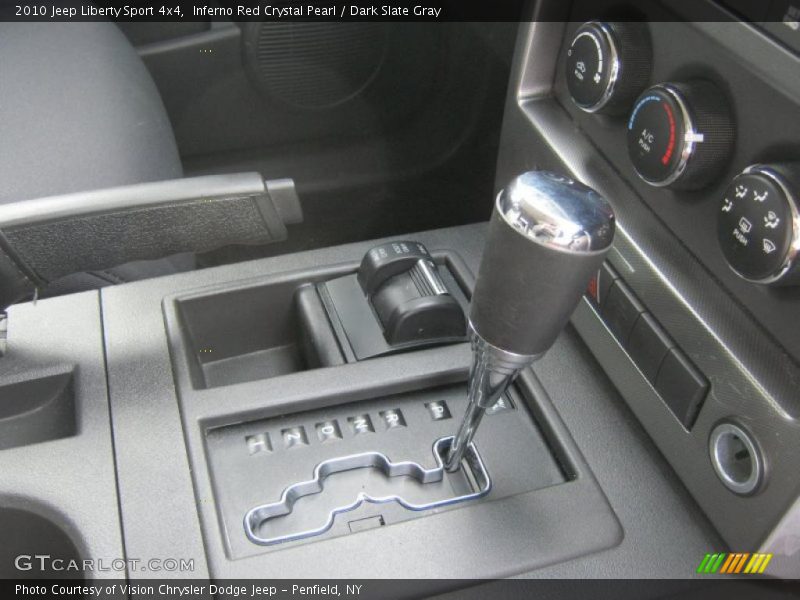 Inferno Red Crystal Pearl / Dark Slate Gray 2010 Jeep Liberty Sport 4x4