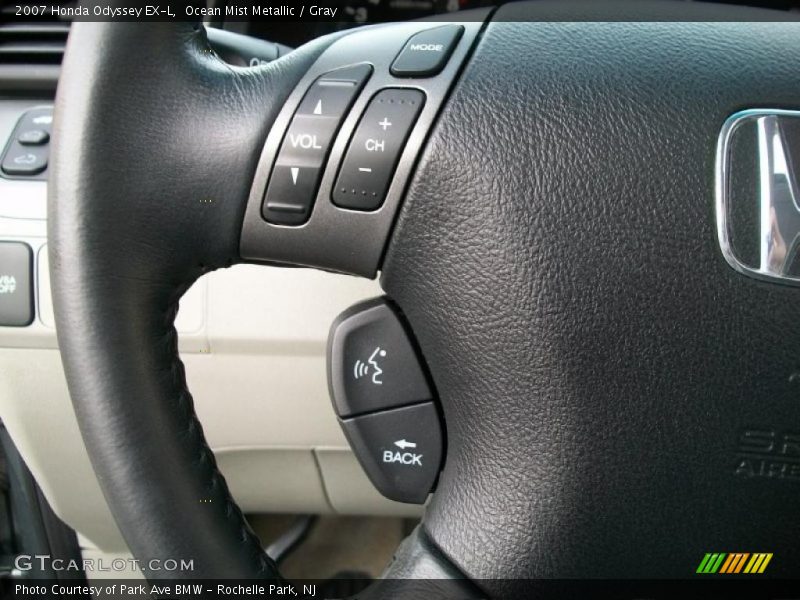 Ocean Mist Metallic / Gray 2007 Honda Odyssey EX-L