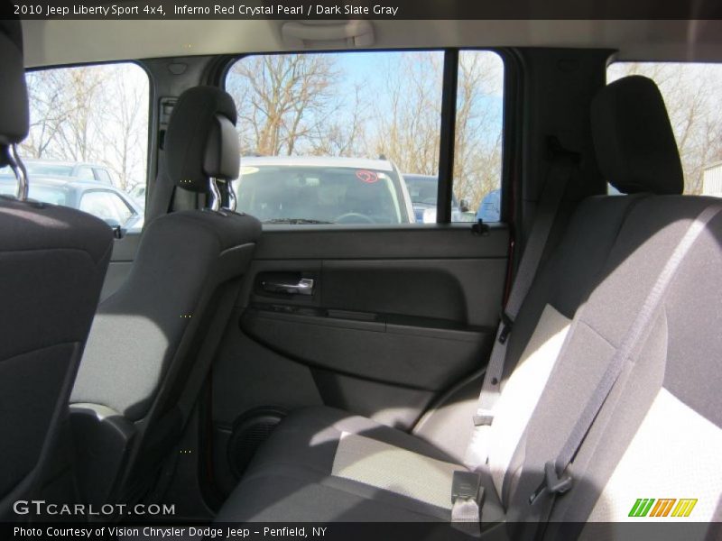 Inferno Red Crystal Pearl / Dark Slate Gray 2010 Jeep Liberty Sport 4x4