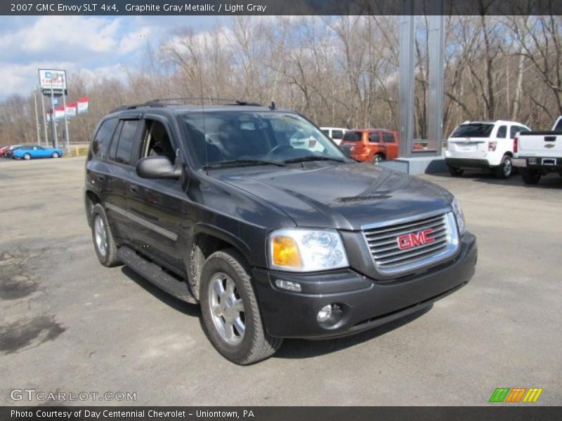 Graphite Gray Metallic / Light Gray 2007 GMC Envoy SLT 4x4