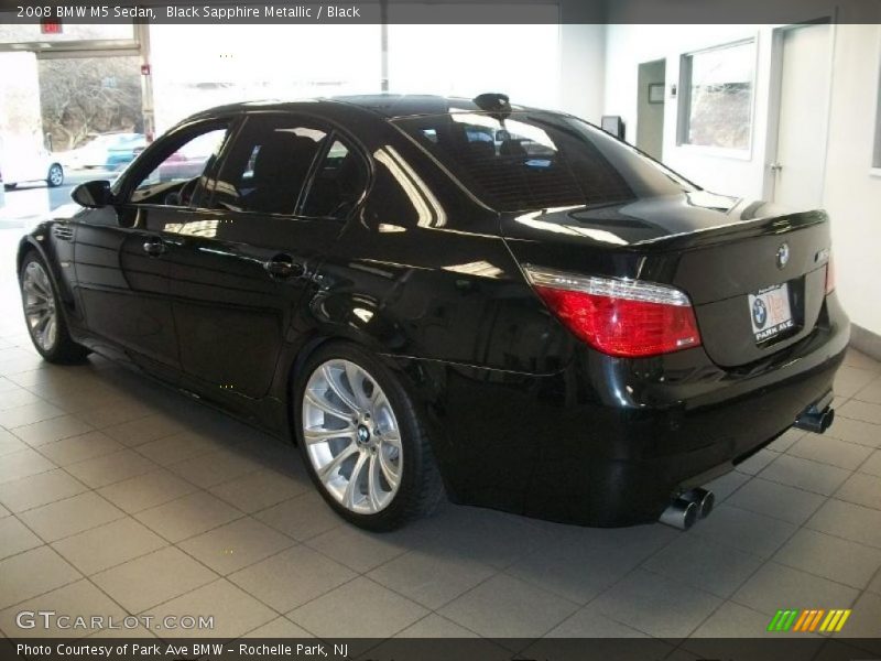  2008 M5 Sedan Black Sapphire Metallic