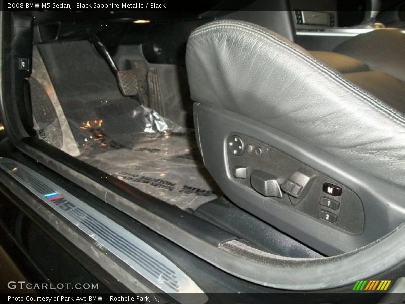 Black Sapphire Metallic / Black 2008 BMW M5 Sedan