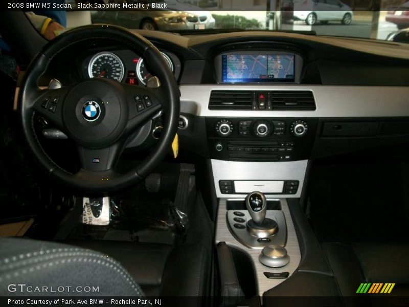 Black Sapphire Metallic / Black 2008 BMW M5 Sedan