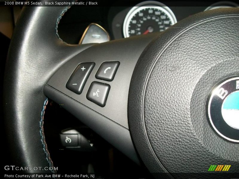 Black Sapphire Metallic / Black 2008 BMW M5 Sedan