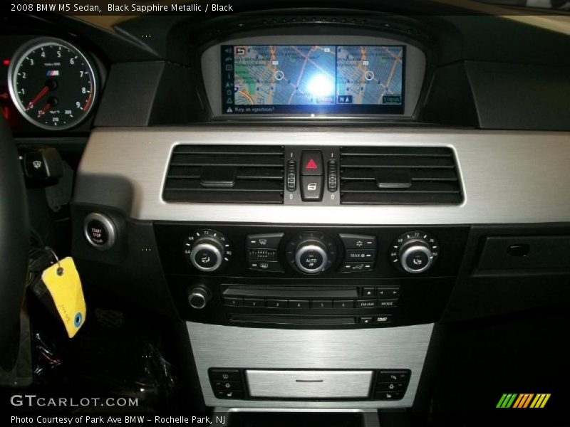 Black Sapphire Metallic / Black 2008 BMW M5 Sedan