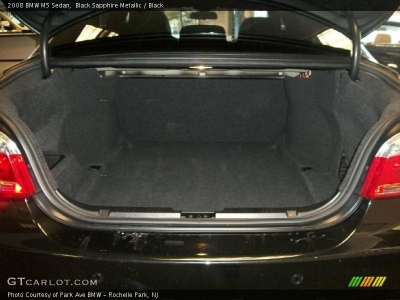 Black Sapphire Metallic / Black 2008 BMW M5 Sedan