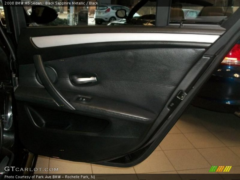 Door Panel of 2008 M5 Sedan