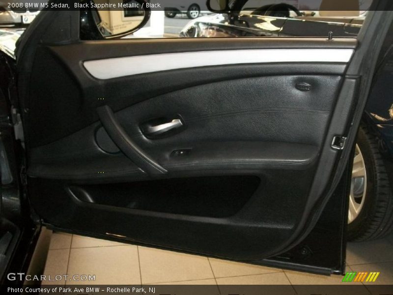 Door Panel of 2008 M5 Sedan