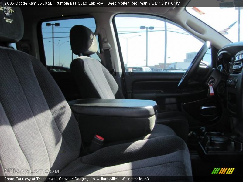 Deep Molten Red Pearl / Dark Slate Gray 2005 Dodge Ram 1500 SLT Rumble Bee Quad Cab 4x4