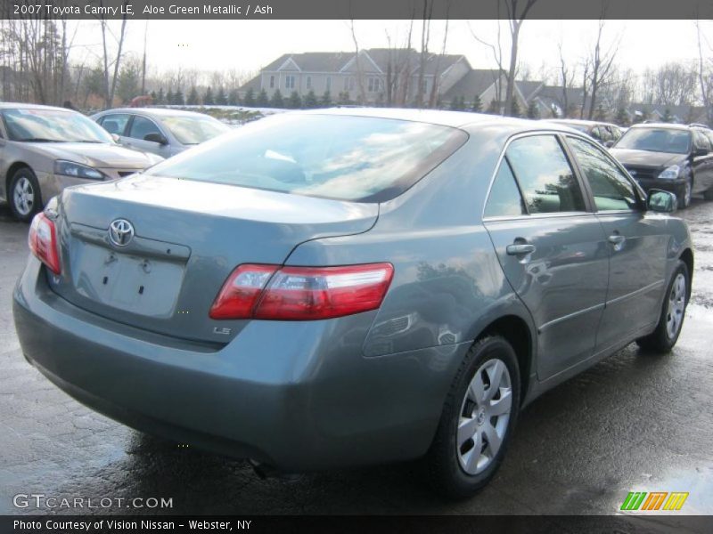Aloe Green Metallic / Ash 2007 Toyota Camry LE
