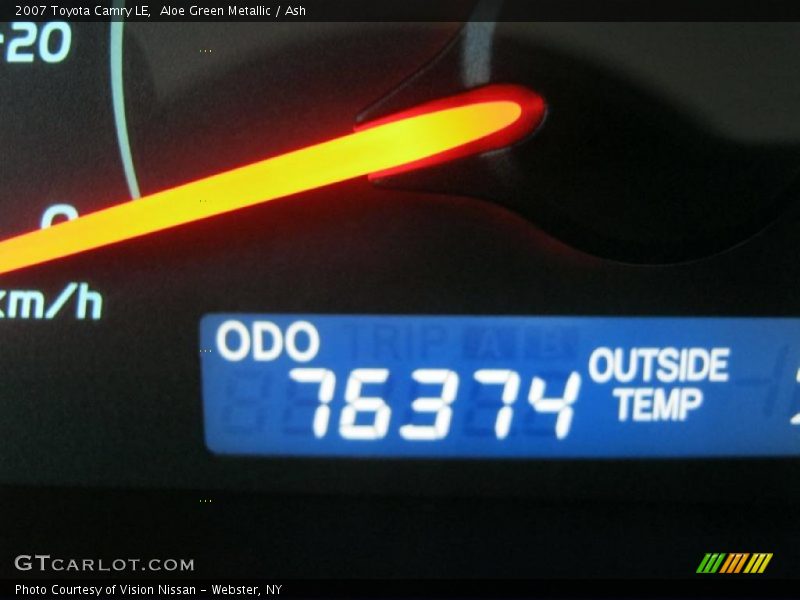 Aloe Green Metallic / Ash 2007 Toyota Camry LE