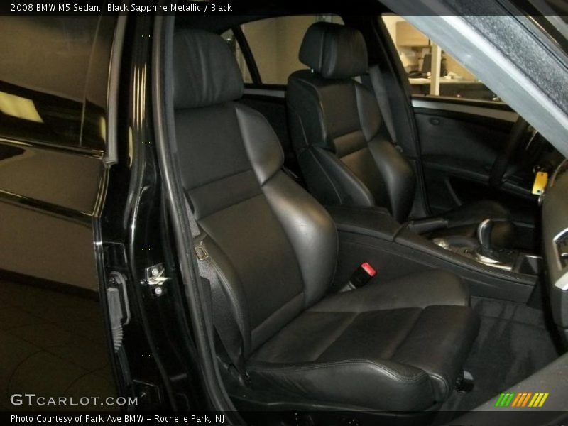 Black Sapphire Metallic / Black 2008 BMW M5 Sedan