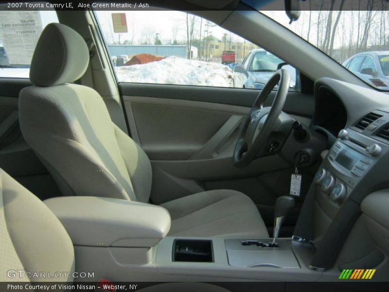Aloe Green Metallic / Ash 2007 Toyota Camry LE