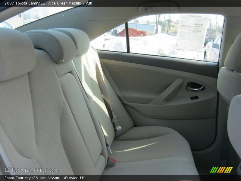 Aloe Green Metallic / Ash 2007 Toyota Camry LE