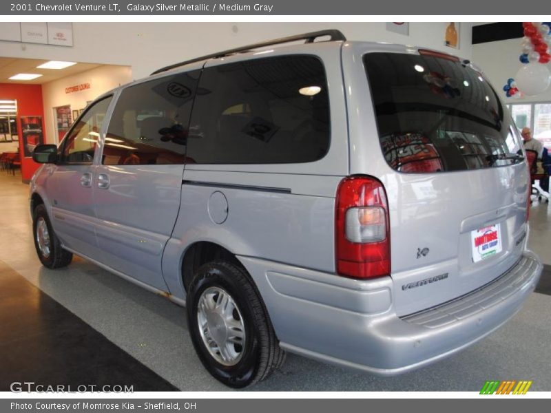 Galaxy Silver Metallic / Medium Gray 2001 Chevrolet Venture LT