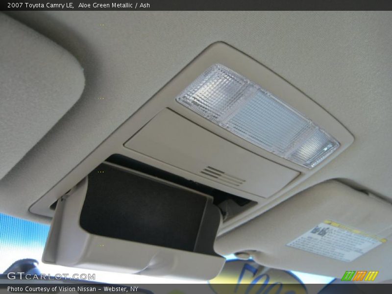 Aloe Green Metallic / Ash 2007 Toyota Camry LE