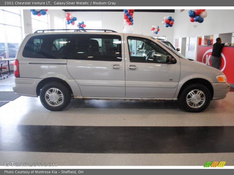 Galaxy Silver Metallic / Medium Gray 2001 Chevrolet Venture LT