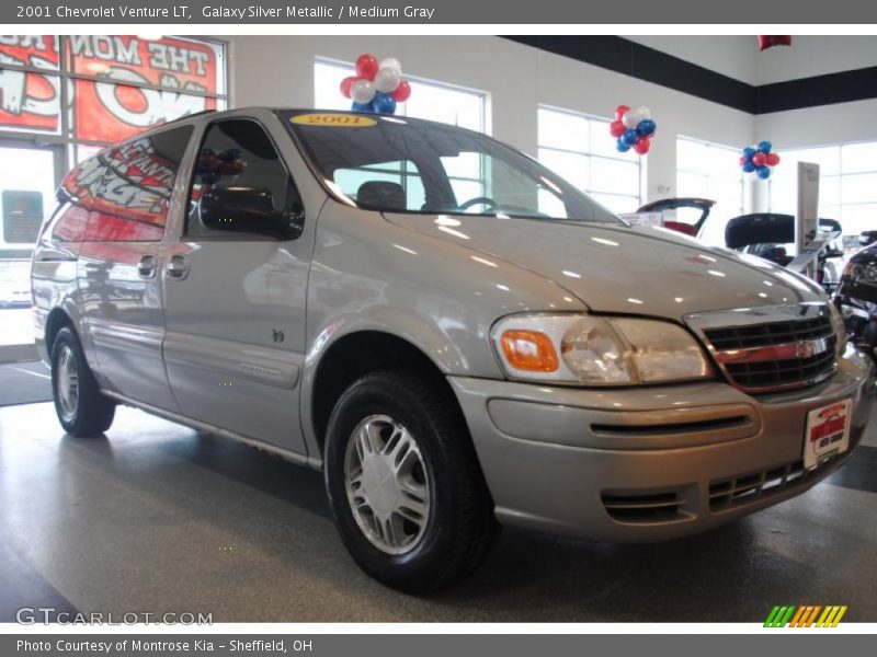 Galaxy Silver Metallic / Medium Gray 2001 Chevrolet Venture LT