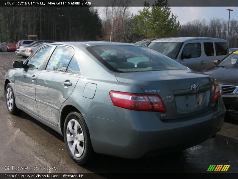 Aloe Green Metallic / Ash 2007 Toyota Camry LE
