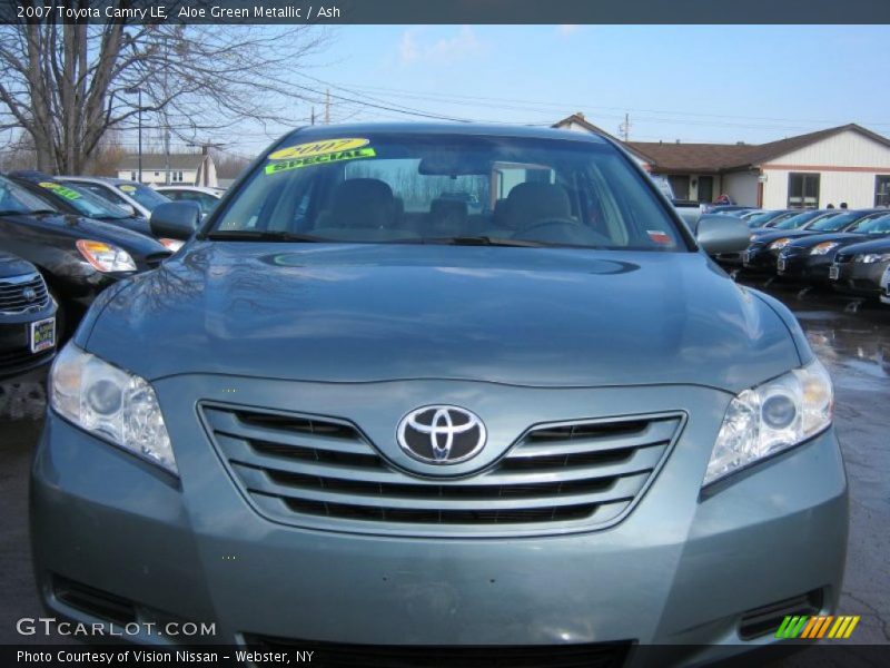 Aloe Green Metallic / Ash 2007 Toyota Camry LE