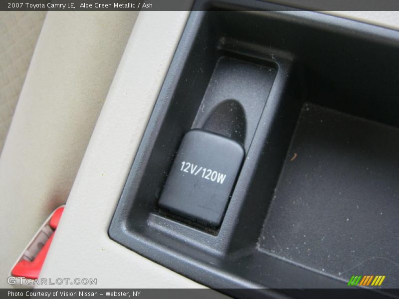 Aloe Green Metallic / Ash 2007 Toyota Camry LE