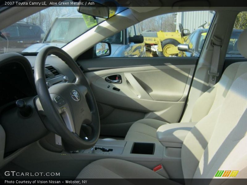 Aloe Green Metallic / Ash 2007 Toyota Camry LE