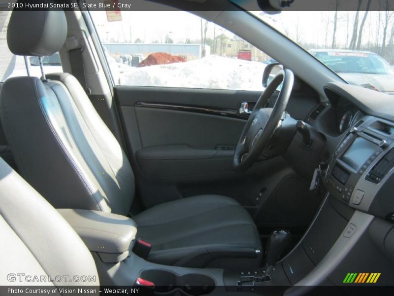 Slate Blue / Gray 2010 Hyundai Sonata SE