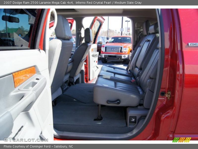 Inferno Red Crystal Pearl / Medium Slate Gray 2007 Dodge Ram 2500 Laramie Mega Cab 4x4