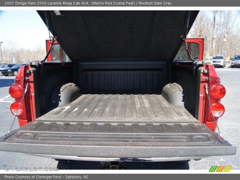 Inferno Red Crystal Pearl / Medium Slate Gray 2007 Dodge Ram 2500 Laramie Mega Cab 4x4