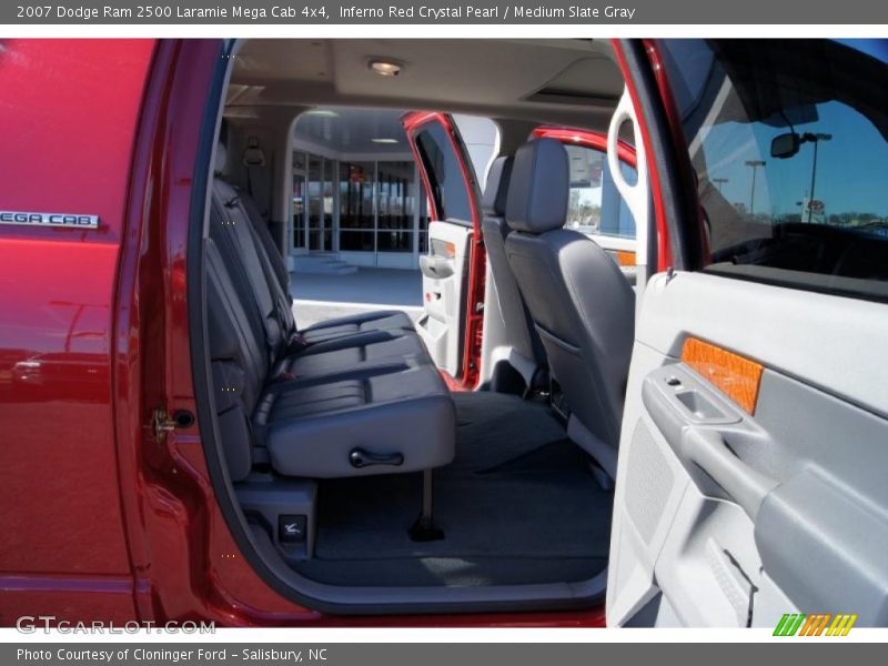 Inferno Red Crystal Pearl / Medium Slate Gray 2007 Dodge Ram 2500 Laramie Mega Cab 4x4