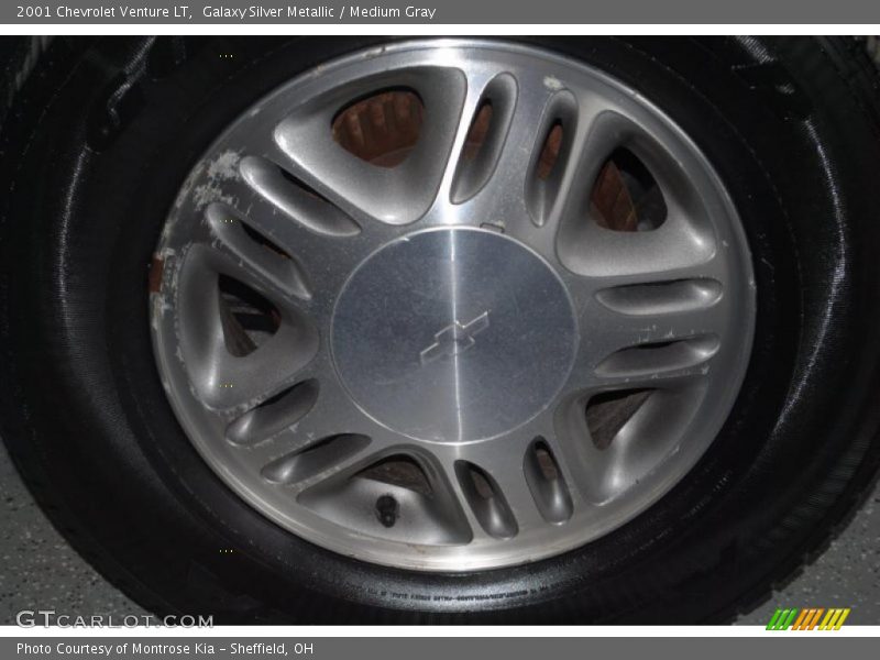 Galaxy Silver Metallic / Medium Gray 2001 Chevrolet Venture LT