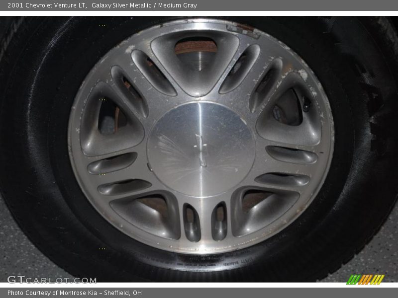 Galaxy Silver Metallic / Medium Gray 2001 Chevrolet Venture LT