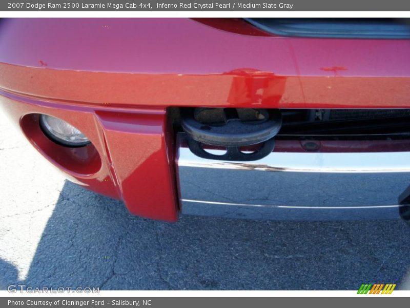 Inferno Red Crystal Pearl / Medium Slate Gray 2007 Dodge Ram 2500 Laramie Mega Cab 4x4